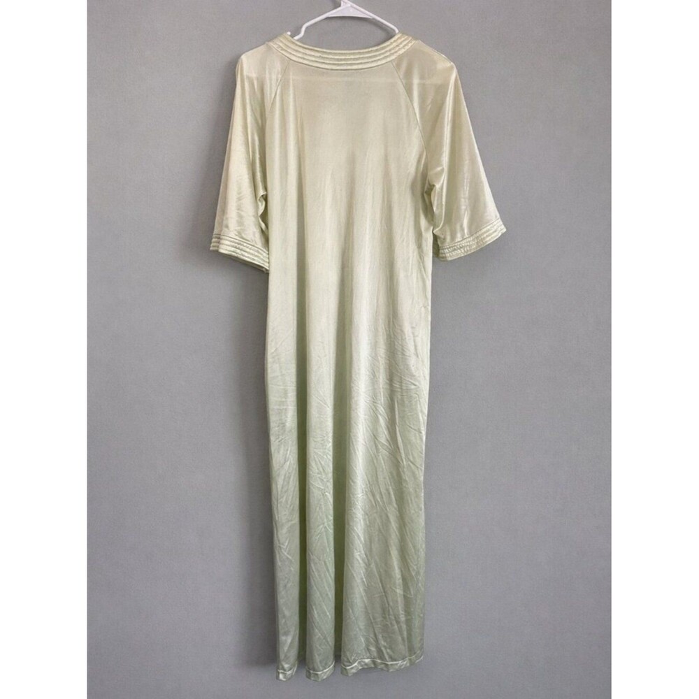 Vintage Vanity Fair Pale Green Nylon Nightgown Maxi Dress USA Women’s S Lounge S - Picture 2 of 7